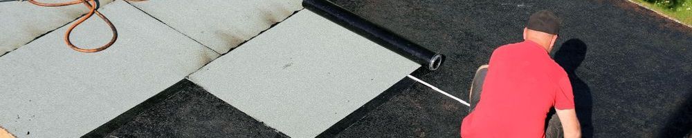 Bitumen dak geplaatst door dakdekker in Gendt